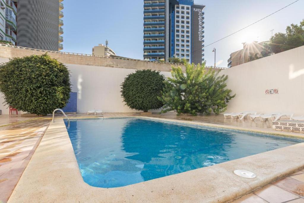 En El Centro De Benidorm Y Con Vistas Al Mar Apartment Exterior photo